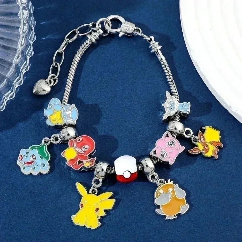 Pokemon Hot anime Charms Bracelet ( Comes With Everything )